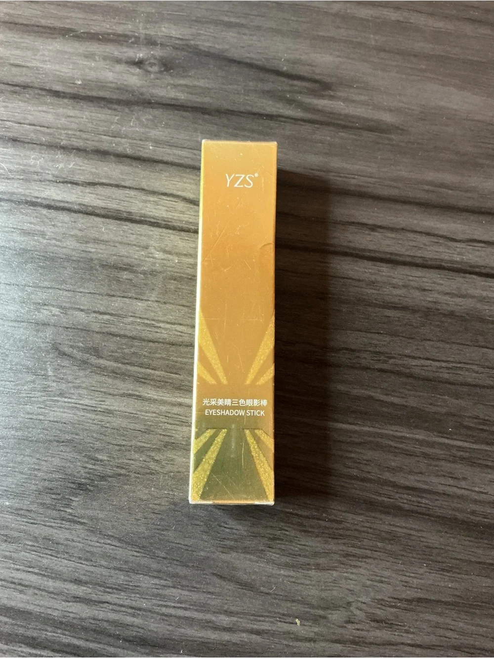 YZS Gold Eyeshadow Stick Shimmery Brown Cream Eye Shadow 01